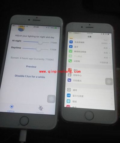告别&ldquo;屎黄&rdquo;色！让iPhone6s暖屏变冷屏的方法