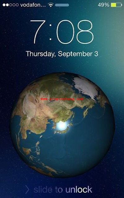 美化你的iPhone！将地球放在iPhone中