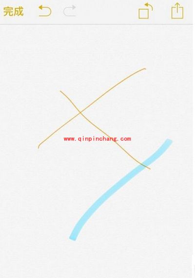 iOS9备忘录怎么画画