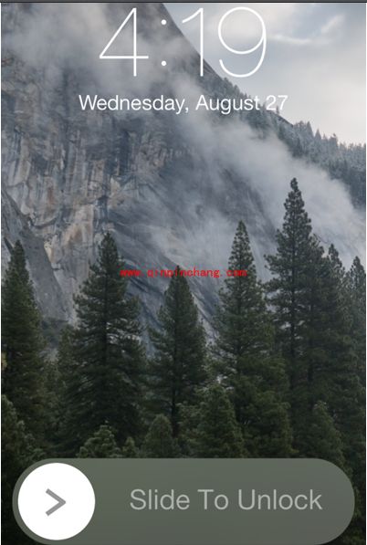 iOS7破###解插件BlurSlide:8款主题的滑动条背景