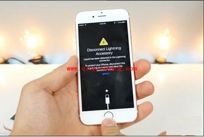 ios10怎么检测iPhone进水？