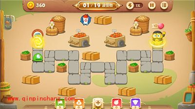 保卫萝卜3集市第八关卡金萝卜获取攻略