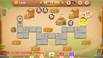 保卫萝卜3集市第八关卡金萝卜获取攻略