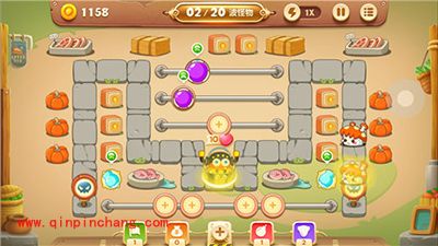 保卫萝卜3集市33关卡炮塔怎么搭建？集市33关卡金萝卜攻略