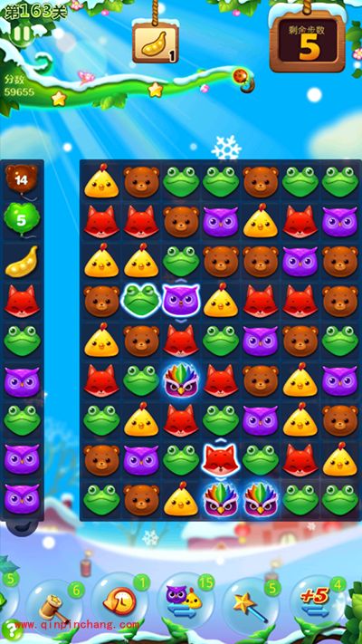 开心消消乐第163关怎么通关?第163关完美通关攻略