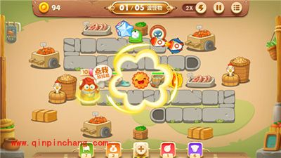 保卫萝卜3冒险模式集市35关卡金萝卜获取攻略