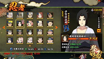 火影忍者手游淘汰赛忍者胜率排行榜