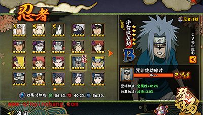 火影忍者手游淘汰赛忍者胜率排行榜