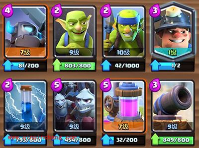 皇室战争高分段主流卡组分享：矿工皮卡攻略