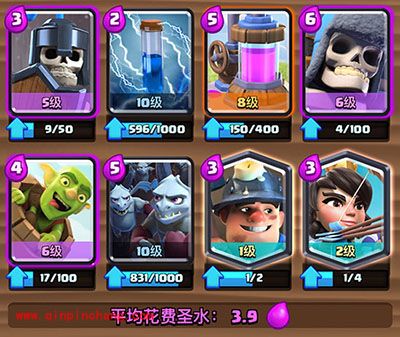 皇室战争新版本矿工心机桶流卡组推荐