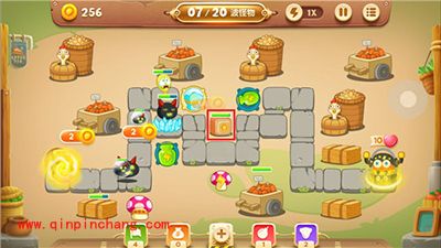 保卫萝卜3冒险模式集市32关卡金萝卜攻略