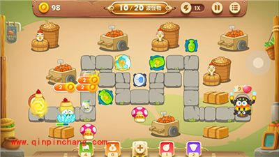 保卫萝卜3冒险模式集市32关卡金萝卜攻略