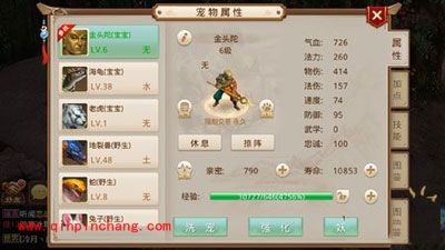 问道手游宠物怎么快速成长？