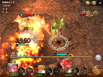 天魔幻想普通3-9关卡飞龙boss战攻略