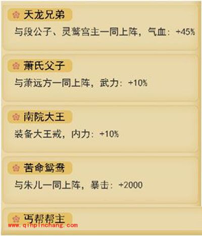 金庸群侠传3乔峰的技能介绍