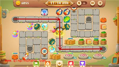 保卫萝卜3集市28关卡怎么过？集市28关卡通过攻略