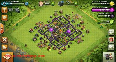 部落冲突7本毕业阵型3防空六芒星推荐