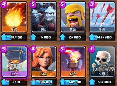 皇室战争亡灵气球流卡组攻略