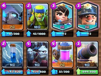 皇室战争每周上分卡组推荐 矿工流上分攻略