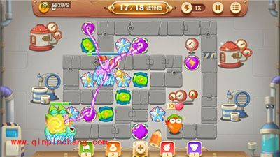 保卫萝卜3工厂主题20关卡金萝卜攻略