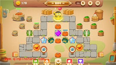 保卫萝卜3集市43关卡如何通关?43关卡金萝卜攻略