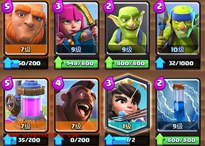 皇室战争A7-A8竞技场卡组推荐 野猪流卡组分享