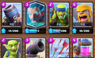 部落冲突:皇室战争冰法迫击炮卡组助你稳住A7