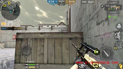 CF手游黑色城镇B点怎么玩？保卫者卡点技巧分享