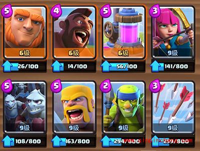 皇室战争Jason套牌巨人野猪流冲分攻略