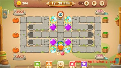 保卫萝卜3集市第七关卡怎么过？集市第七关卡金萝卜攻略