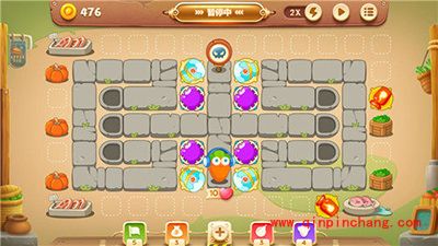 保卫萝卜3集市第七关卡怎么过？集市第七关卡金萝卜攻略