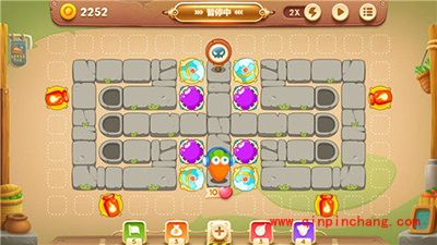 保卫萝卜3集市第七关卡怎么过？集市第七关卡金萝卜攻略