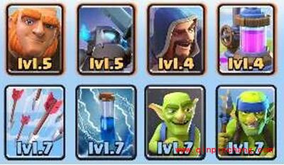 A5卡组怎么搭配？皇室战争手游无紫卡胖法皮卡强推流