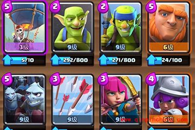 皇室战争巨人气球流冲杯攻略