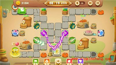 保卫萝卜3冒险模式集市14关卡金萝卜攻略