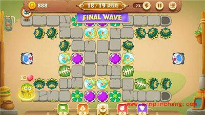 保卫萝卜3冒险模式集市14关卡金萝卜攻略