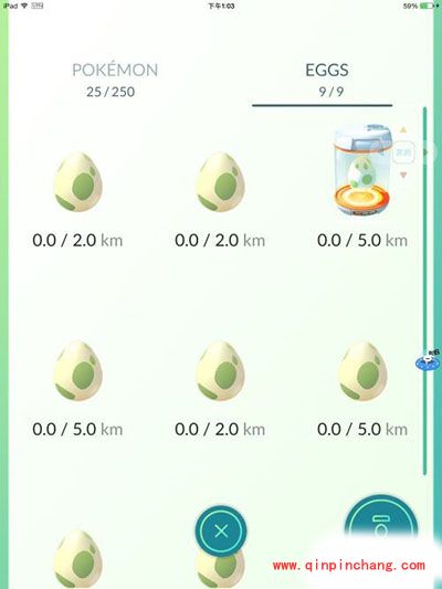 Pokemon GO孵蛋步数公里数和孵化精灵图表关系一览