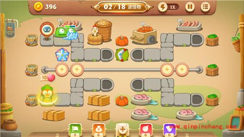 保卫萝卜3集市第19关怎么过？过关攻略详解