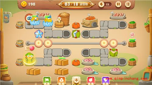 保卫萝卜3集市第19关怎么过？过关攻略详解