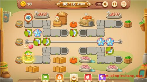 保卫萝卜3集市第19关怎么过？过关攻略详解