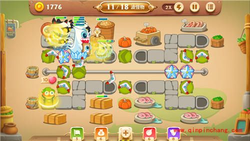 保卫萝卜3集市第19关怎么过？过关攻略详解