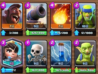 皇室战争A7-A8冲杯卡组推荐 火猪流的传说之路