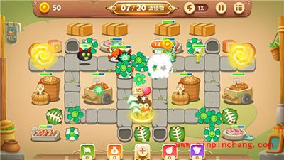 保卫萝卜3集市46关卡怎么通关?集市46关卡金萝卜攻略