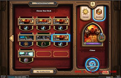 炉石传说美服前百的克苏恩战卡组攻略