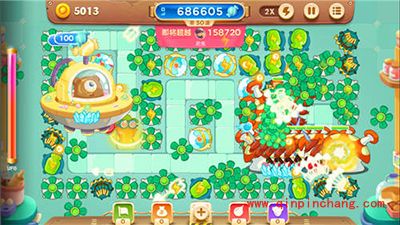 保卫萝卜3初来乍到角色糖果赛高分攻略