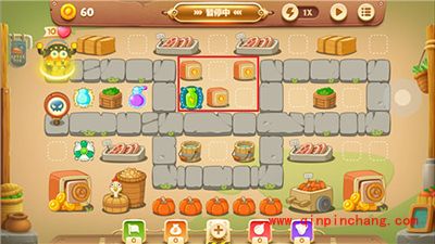 保卫萝卜3冒险模式集市34关卡怎么过?集市34关卡金萝卜攻略