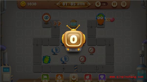 保卫萝卜3金萝卜攻略：工厂地图01关怎么过