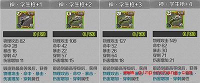 战斗吧剑灵火炮兰专属武器:学生枪华丽登场