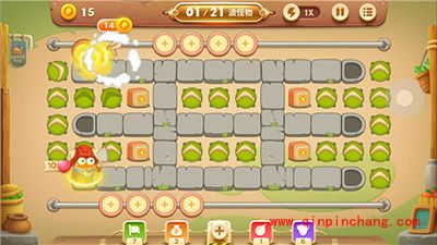 保卫萝卜3集市36关卡怎么打？集市36关卡金萝卜攻略