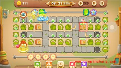 保卫萝卜3集市36关卡怎么打？集市36关卡金萝卜攻略